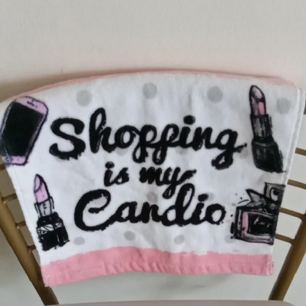 Stylish Pink and White Wash Cloth